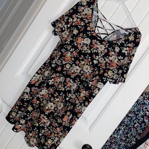 Floral print dress 2X